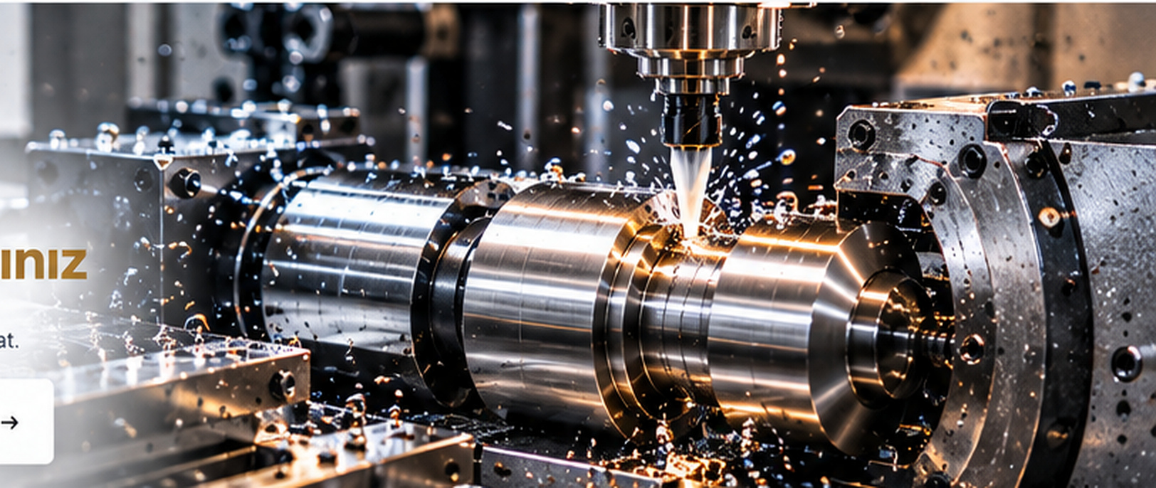 CNC üretim tesisi